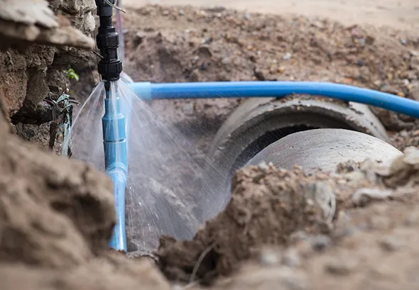 Emergency sewer line repair services to quickly address and fix plumbing issues.